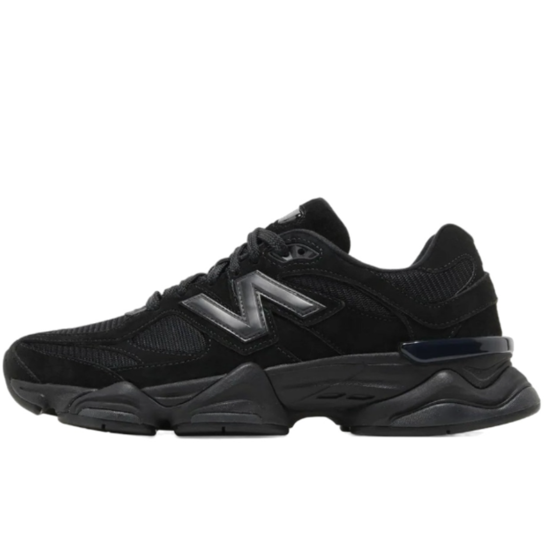 New Balance 9060 Triple Black Suede